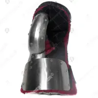 Light shield mitten for buhurt hand protection