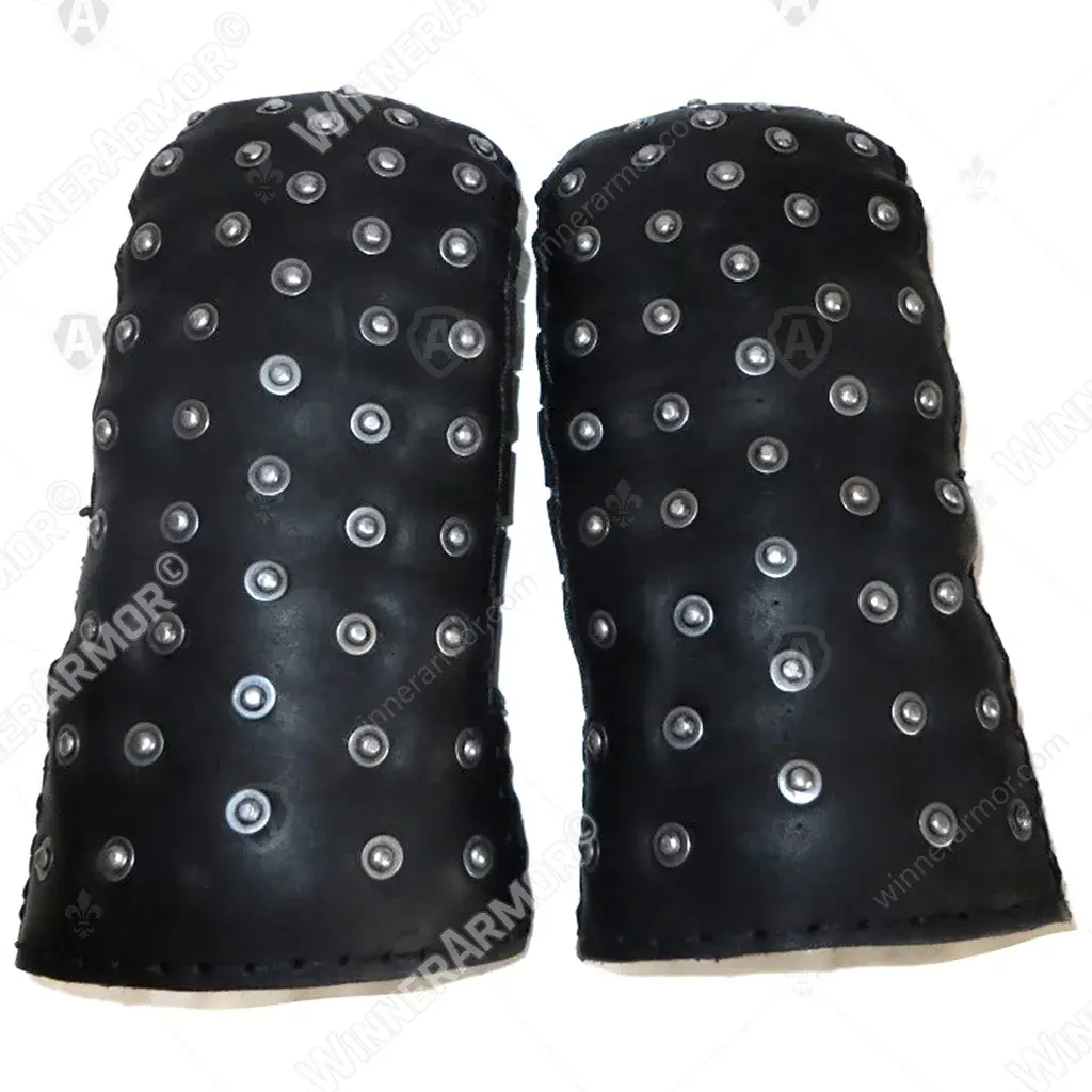 Brigandine mittens for full-contact fights