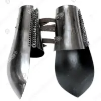 Eastern bazubands for buhurt forearm protection