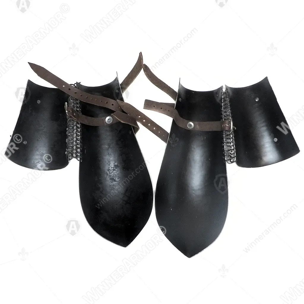 Eastern bazubands for buhurt forearm protection