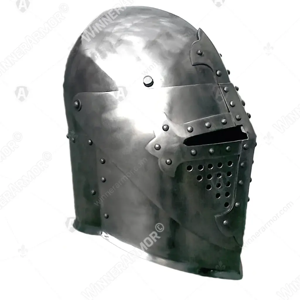 Sugarloaf helm for buhurt: protection and fit