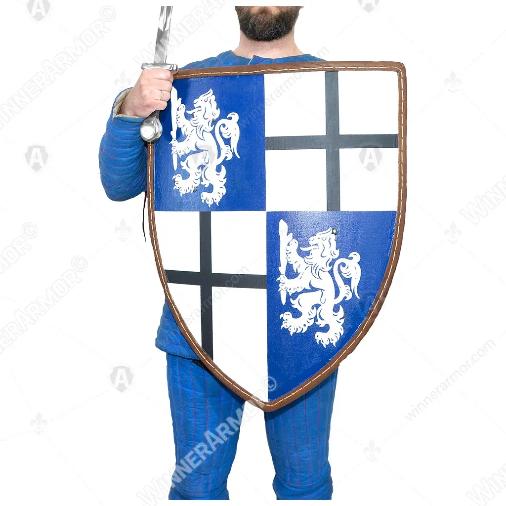 European Shield L for Buhurt, 60×75, 8 mm