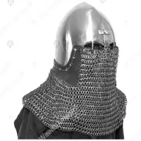 Tournament bascinet for buhurt duels, 14th c