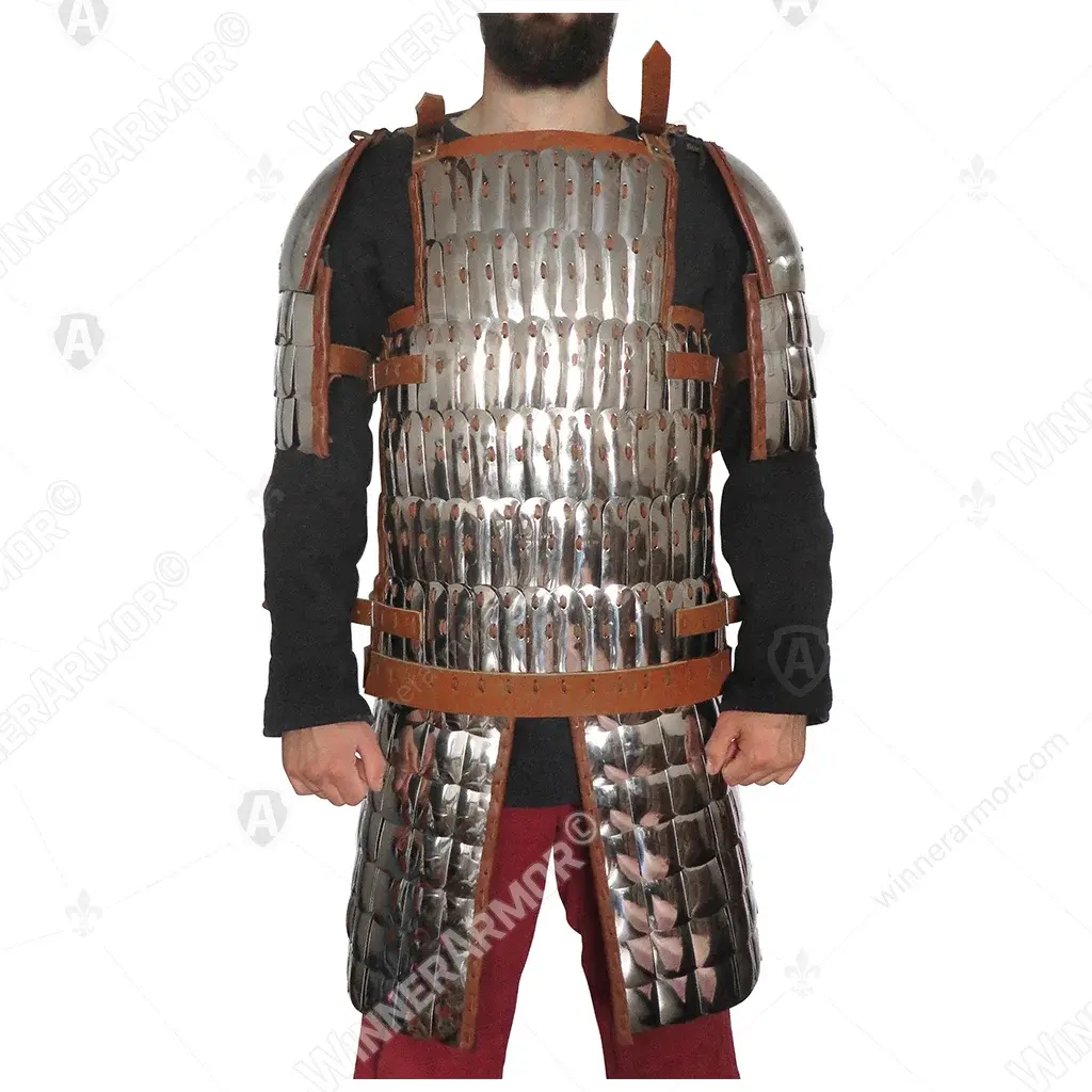 Lamellar cuirass with scales for buhurt fights