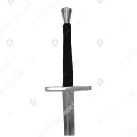 Conical pommel longsword for full contact fighting