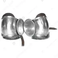 Eastern knee pads for buhurt and full contact