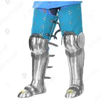 Eastern leg armor set for full-contact combat