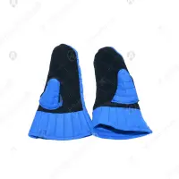 Quilted padded mittens for buhurt under gauntlets