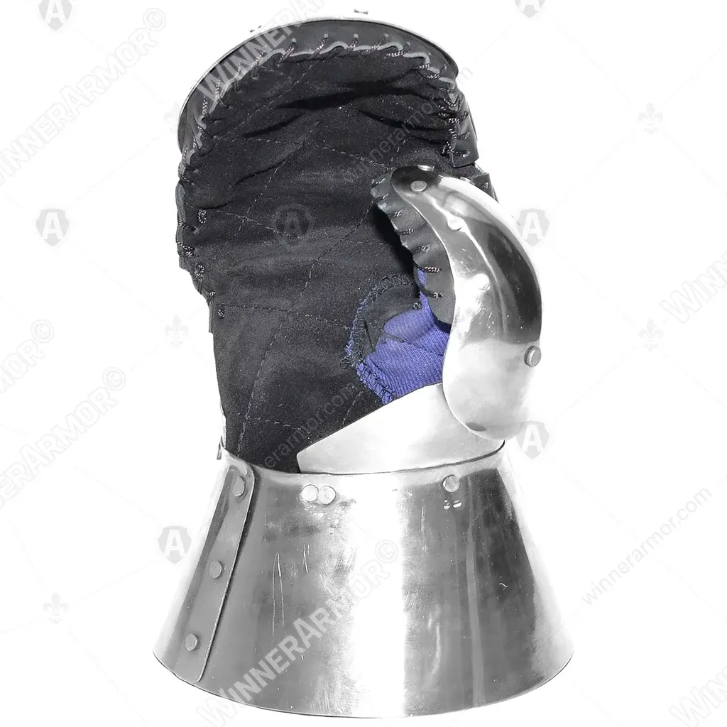 Light protective gauntlet for buhurt shield hand