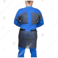 Mail armpits for armpit gap protection in buhurt