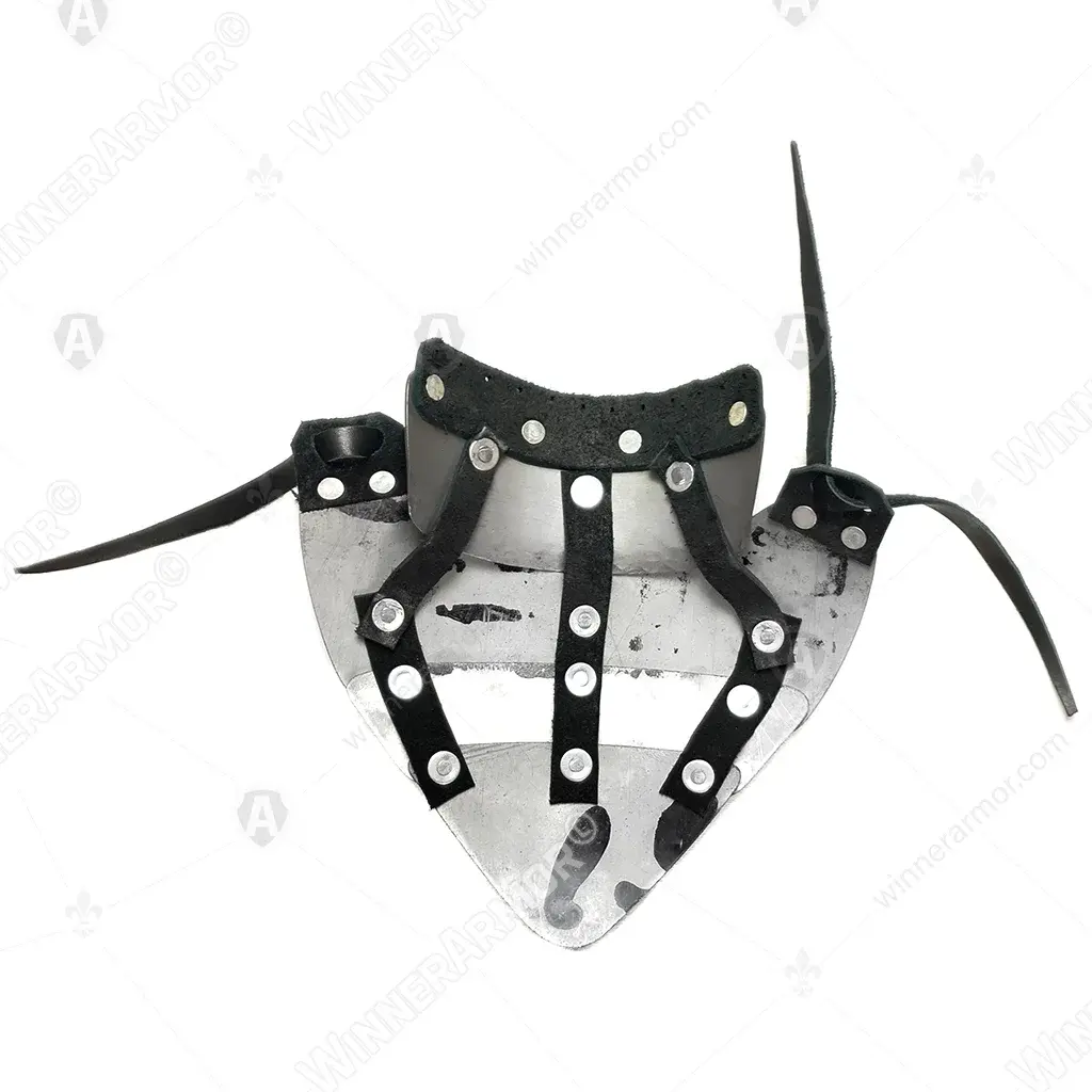 Neck and spine protection for buhurt fights