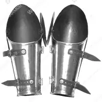 Oriental bracers with rondels for buhurt