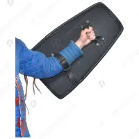 Punch pavise shield for buhurt — stable grip