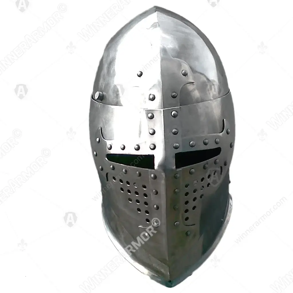 Sugarloaf helm for buhurt: protection and fit