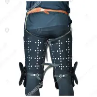 Brigandine hip protection for buhurt and full contact