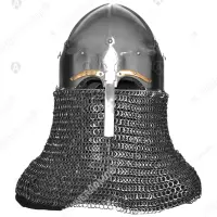 Reinforced Turban Helmet with Aventail for Buhurt