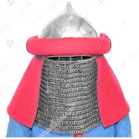 Mongolian Keshikten helmet with burlet for buhurt