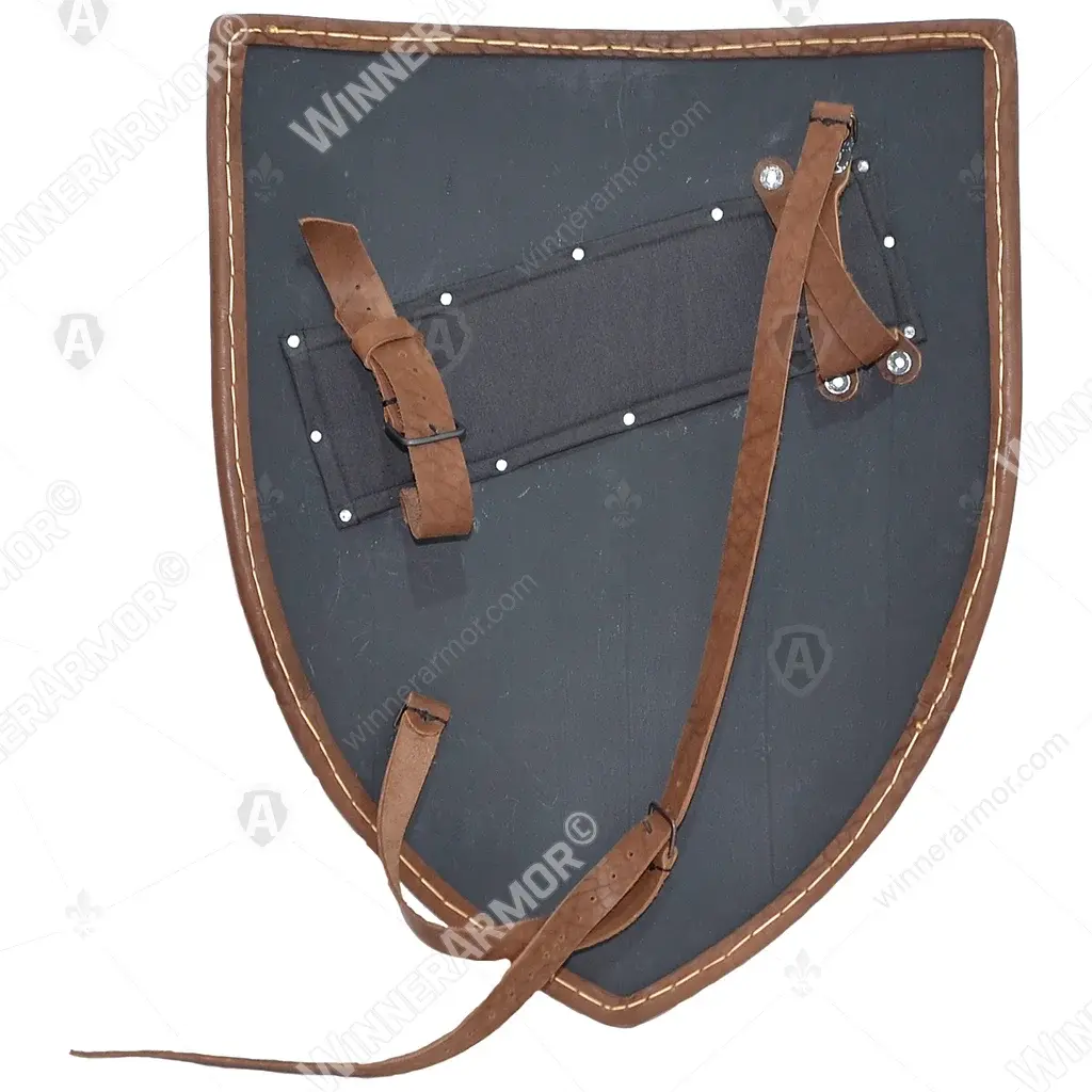 European Shield L for Buhurt, 60×75, 8 mm