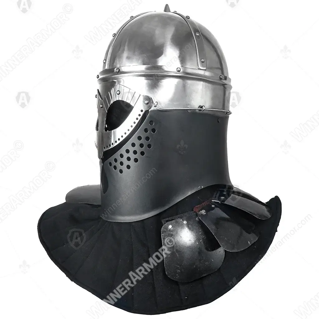 Gjermundbu Helmet for Full-Contact Armored Combat