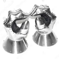 Hourglass Buhurt Gauntlets – Single Finger Plate