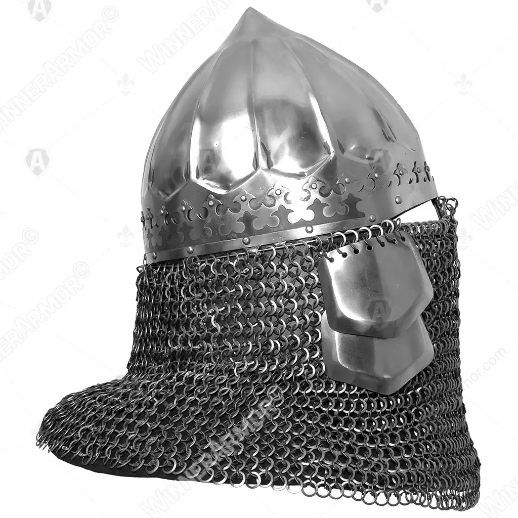 Khorosan helmet with crown for full contact