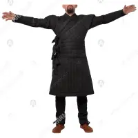 Quilted Eastern Robe for buhurt and training