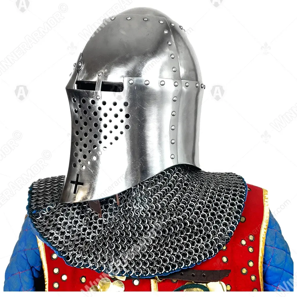 Griffon Topfhelm for buhurt & full contact