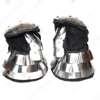 Scaled mittens for buhurt and full-contact