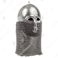 Gorodets Russian Helmet with aventail for buhurt