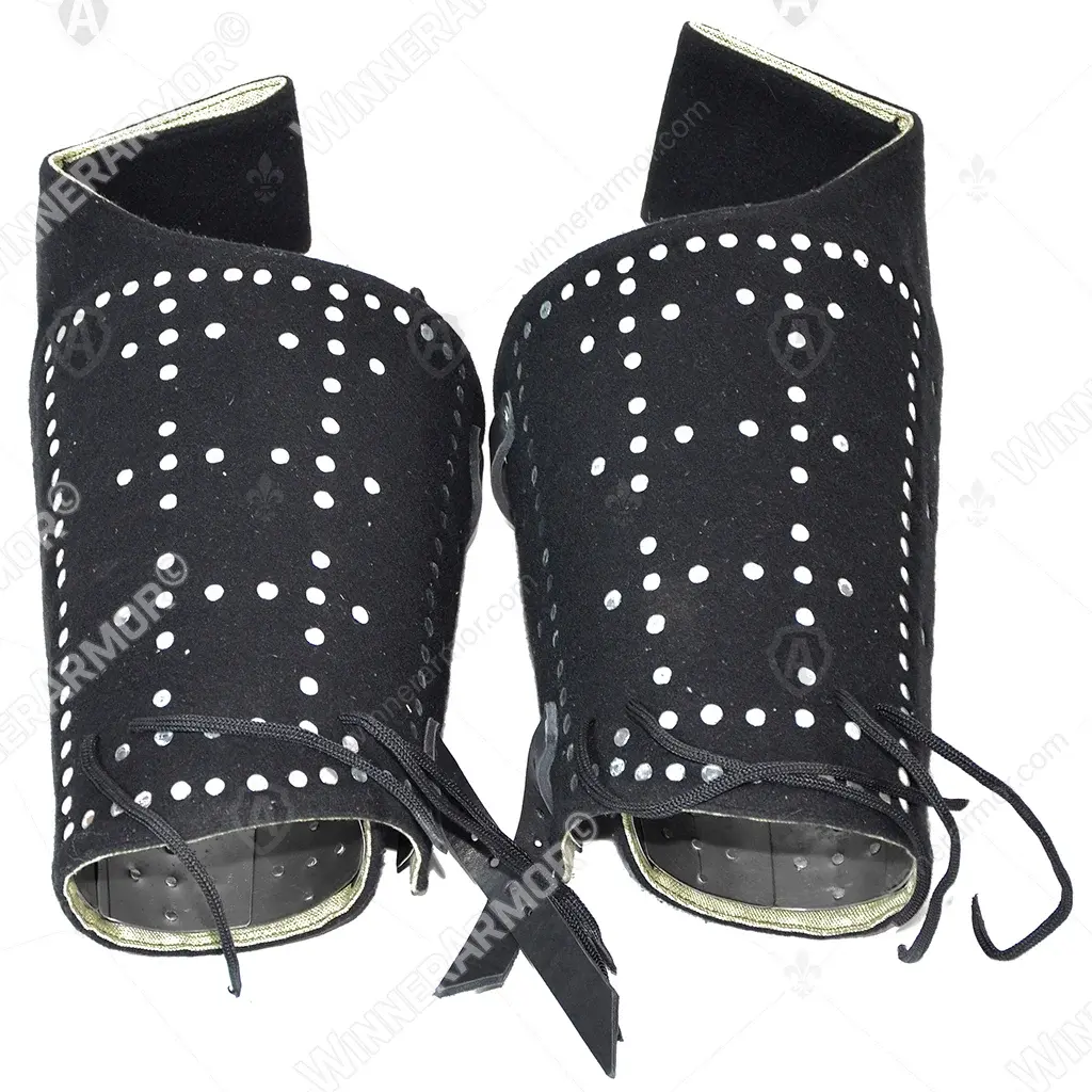 Brigandine hip protection for buhurt and full contact