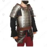 Eastern lamellar torso armor for buhurt and training