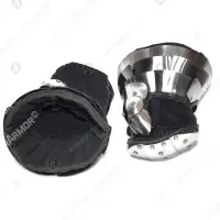 Scaled mittens for buhurt and full-contact