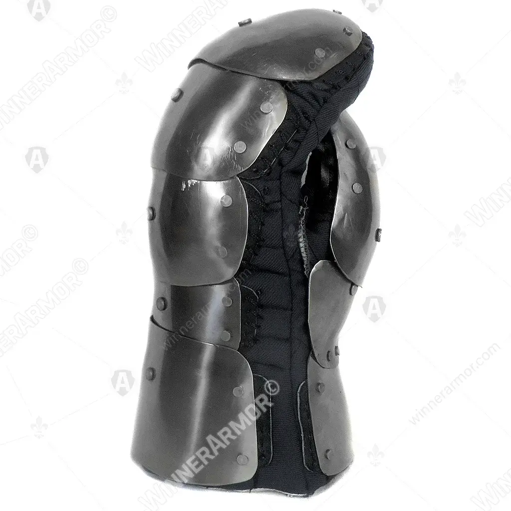 Light shield mitten for buhurt hand protection