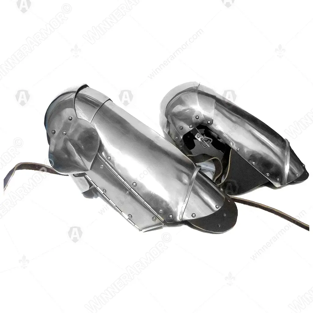 Milanese plate legs for full contact, 15th c.