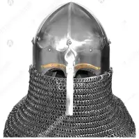 Reinforced Turban Helmet with Aventail for Buhurt