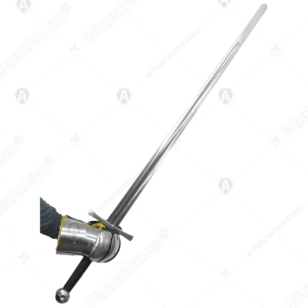Longsword with round pommel for full contact