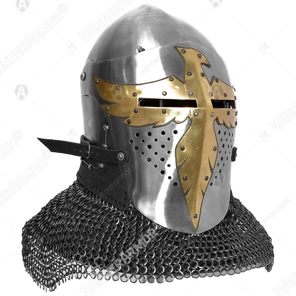 Phoenix Knight Helmet for Buhurt Full Contact