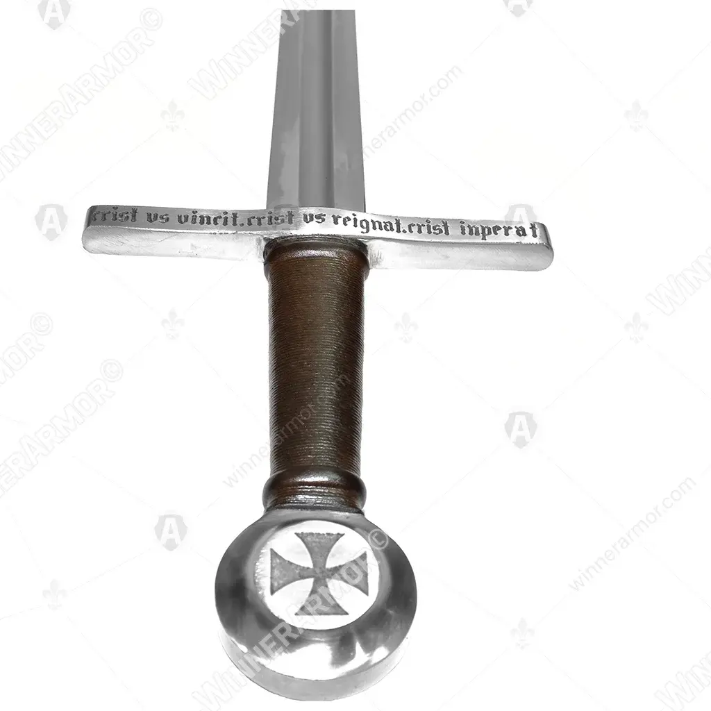 One-handed Sword with Etched Handle for Full Contact
