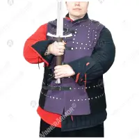 Female brigandine for buhurt armored combat