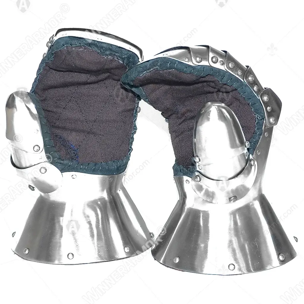 Nuremberg plate gauntlets for buhurt, 15th c