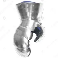 Light protective gauntlet for buhurt shield hand