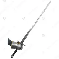 Longsword with round pommel for full contact