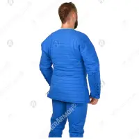 Quilted Pourpoint for Full-Contact Armor — Lacing