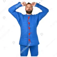 Quilted Pourpoint for Full-Contact Armor — Lacing