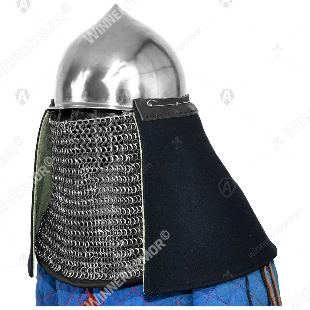 Keshikten Helmet with fabric and aventail
